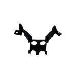 Borracha quadro B rabeta YZF R1 2007 - 2008