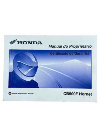 Manual Hornet 2008 - 2011