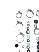 Kit parafuso chassi CBR 1000 2008 - 2011 - Imagem 9