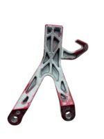 Suporte pedaleira trase esquerda Comet 250 2010 (C/ detalhe) - Imagem 2