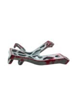 Suporte pedaleira trase esquerda Comet 250 2010 (C/ detalhe) - Imagem 8