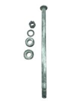 Eixo roda traseira Ninja 400 2019 - 2024