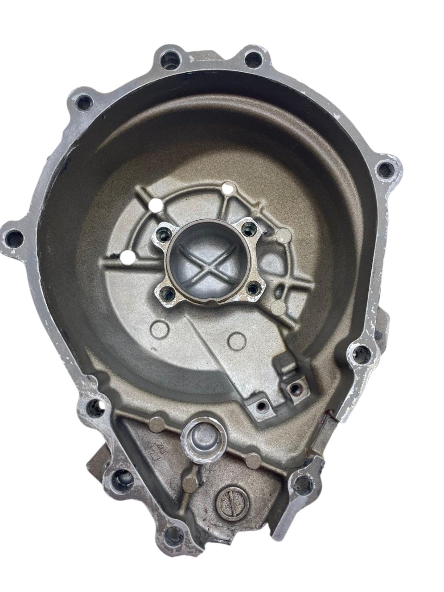 Tampa esquerda motor ZX6 2005 – 2006 (C/Avaria) – Rio Sul Motopeças