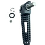 Pedaleira traseira direita Daytona 675 2009 - 2012 C/Detalhe
