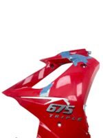 Carenagem lateral direit Daytona 675 2009 - 2012  (C/ avaria - Imagem 6