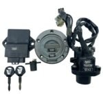 Kit chave ignição XJ6 2010 - 2012 (C/detalhe)